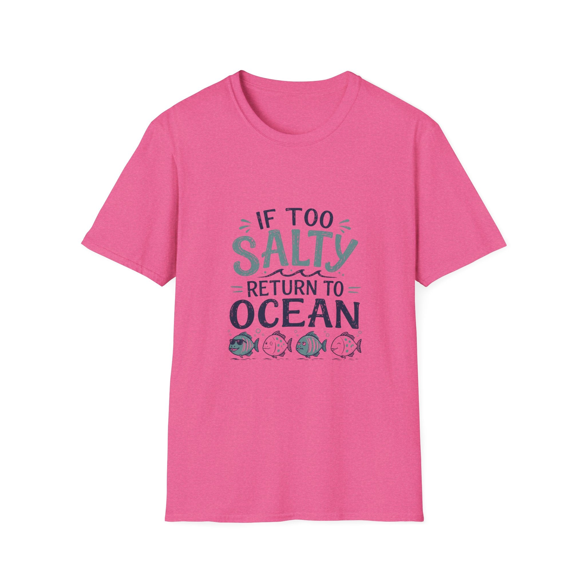 If Too Salty Return to Ocean T-Shirt — Beachy Funny Nautical Tee