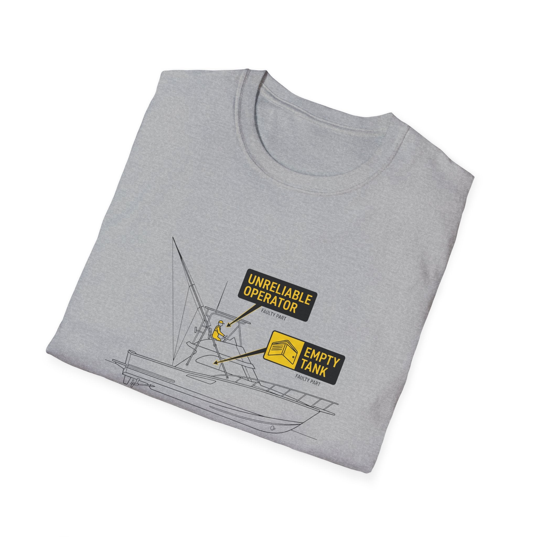 T-shirt — T-shirt graphique « Offshore Financial Ruin » (Ruine financière offshore)
