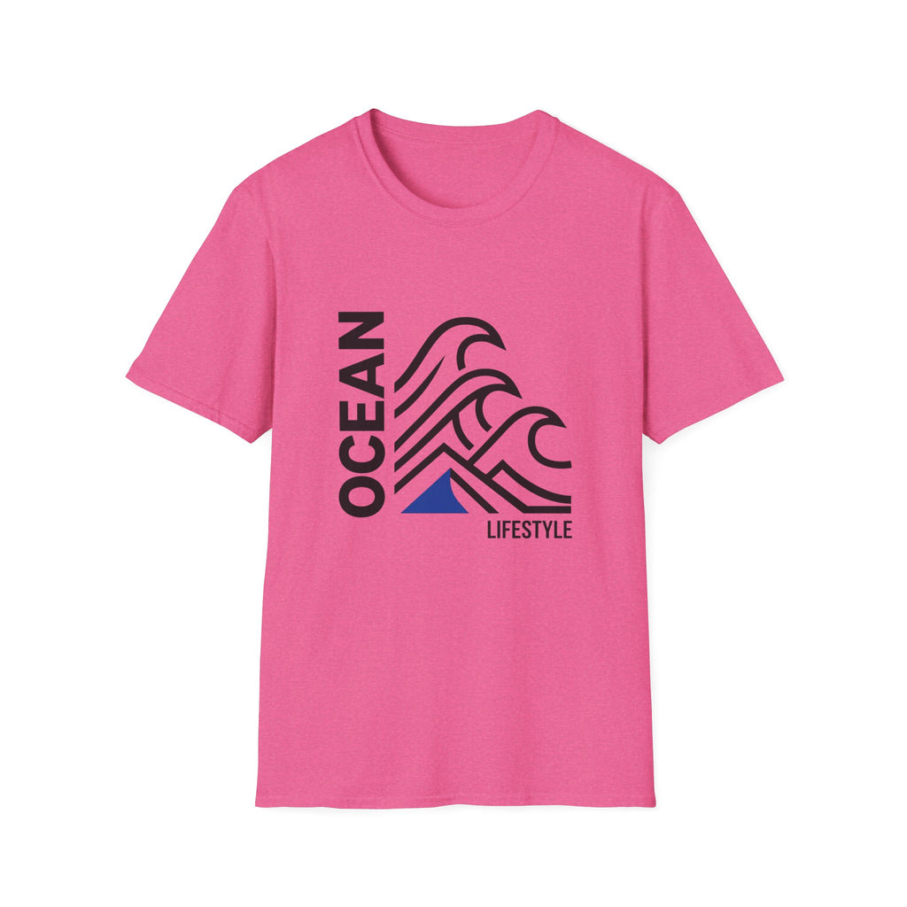 Ocean Lifestyle T-Shirt — Coastal Waves Graphic Tee