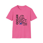 Ocean Lifestyle T-Shirt — Coastal Waves Graphic Tee