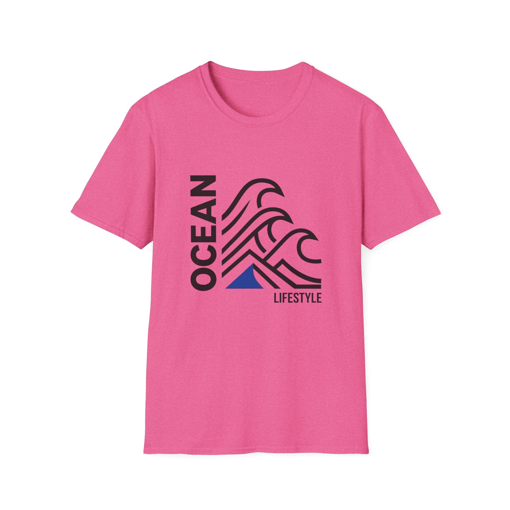 Ocean Lifestyle T-Shirt — Coastal Waves Graphic Tee