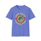 Stay Salty Coastal Vibes T-Shirt — Retro Palm Beach Graphic Tee