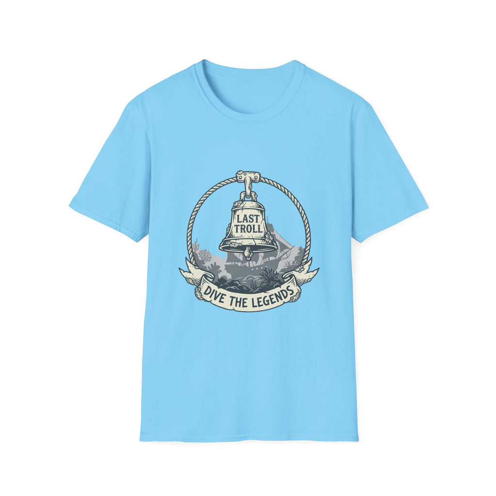 T-Shirt — 'Last Troll' Nautical Dive Badge Tee (Dive the Legends)
