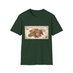 Vintage Floral Label T-Shirt — 'Special Bouquet' Retro Botanical Graphic