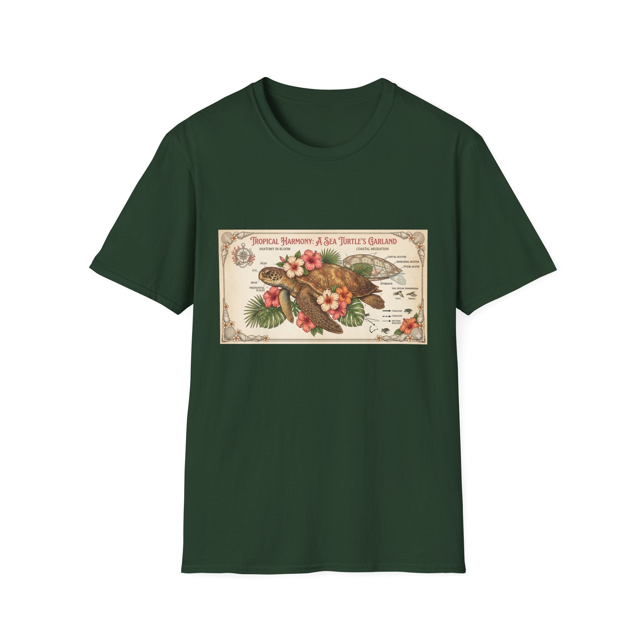 Vintage Floral Label T-Shirt — 'Special Bouquet' Retro Botanical Graphic