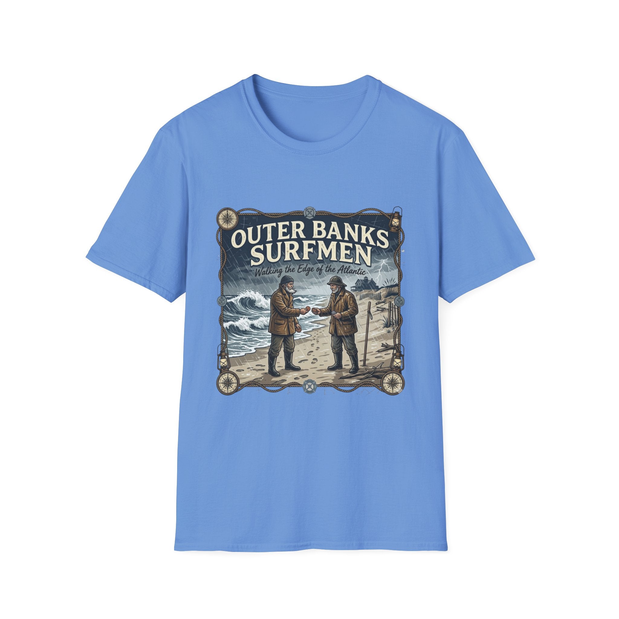 Outer Banks Surfmen T-Shirt — Vintage Coast Rescue Design