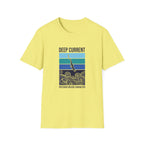 T-shirt graphique Deep Current — T-shirt de plongeur océanique « La pression forge le caractère »