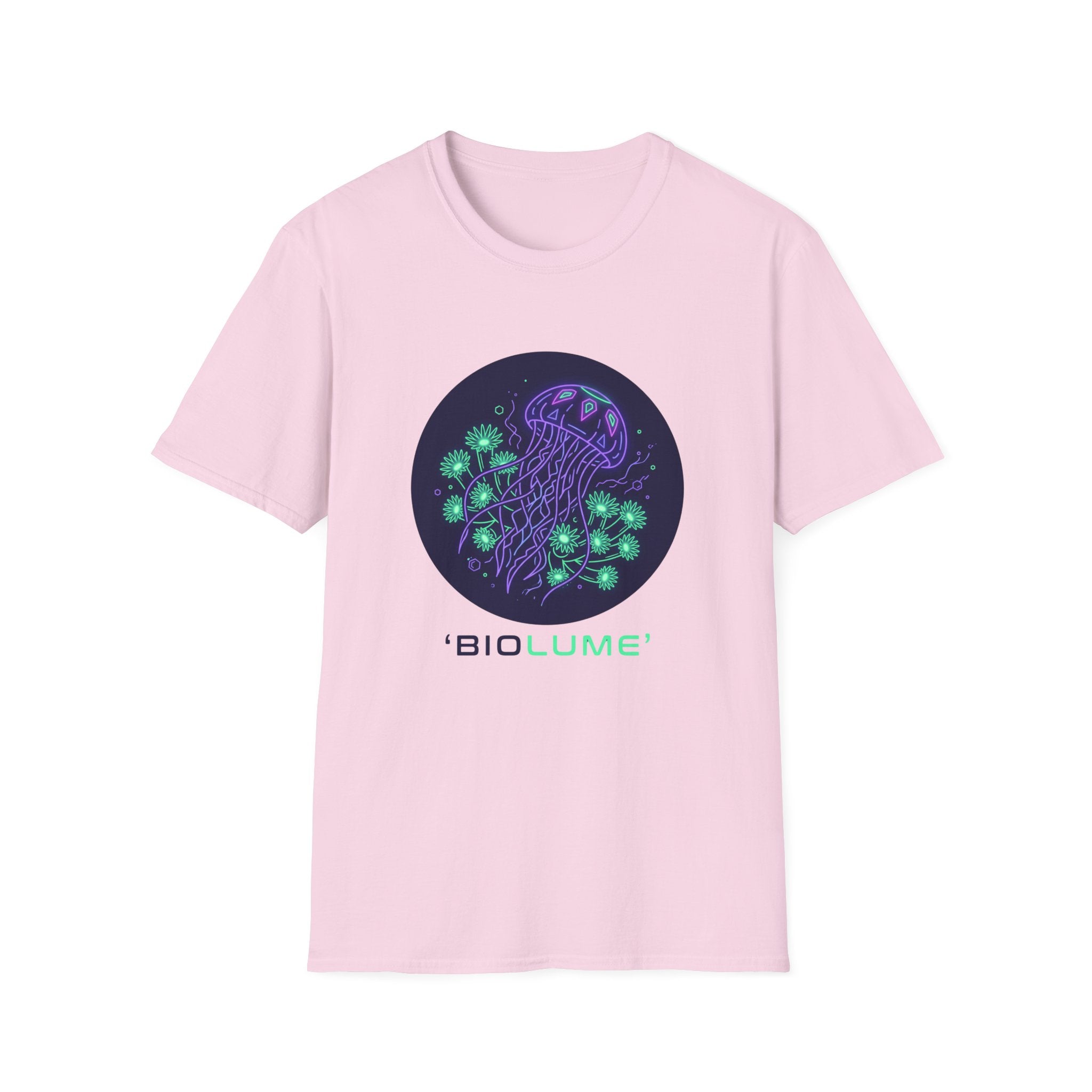 Biolume Jellyfish T-Shirt — Glowing Deep Sea Graphic Tee