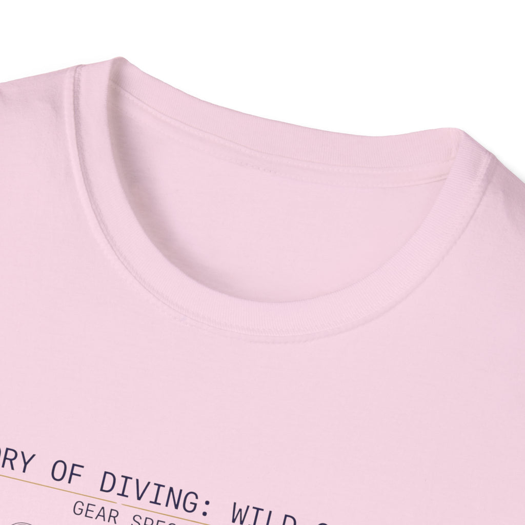Ocean Current Map T-Shirt — 'Theory of Living with Currents' Nautical Graphic Tee