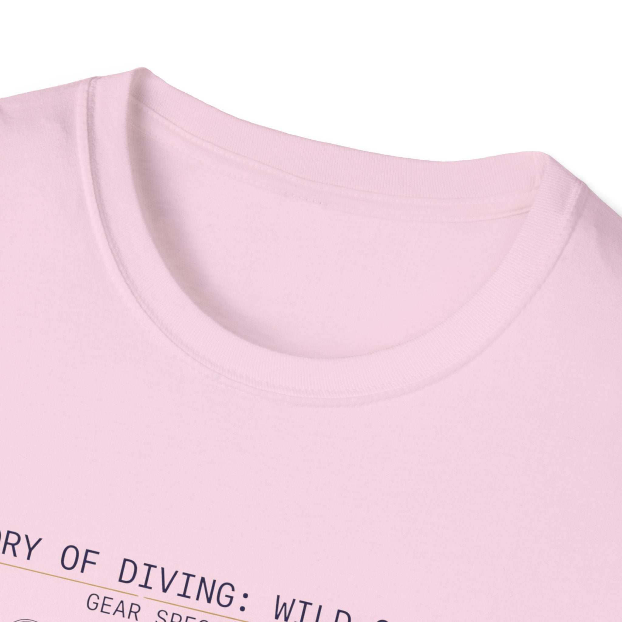 Ocean Current Map T-Shirt — 'Theory of Living with Currents' Nautical Graphic Tee