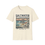 Saltwater & Carolina Skies T-Shirt — Outer Banks Vintage Beach Tee