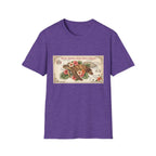 Vintage Floral Label T-Shirt — 'Special Bouquet' Retro Botanical Graphic