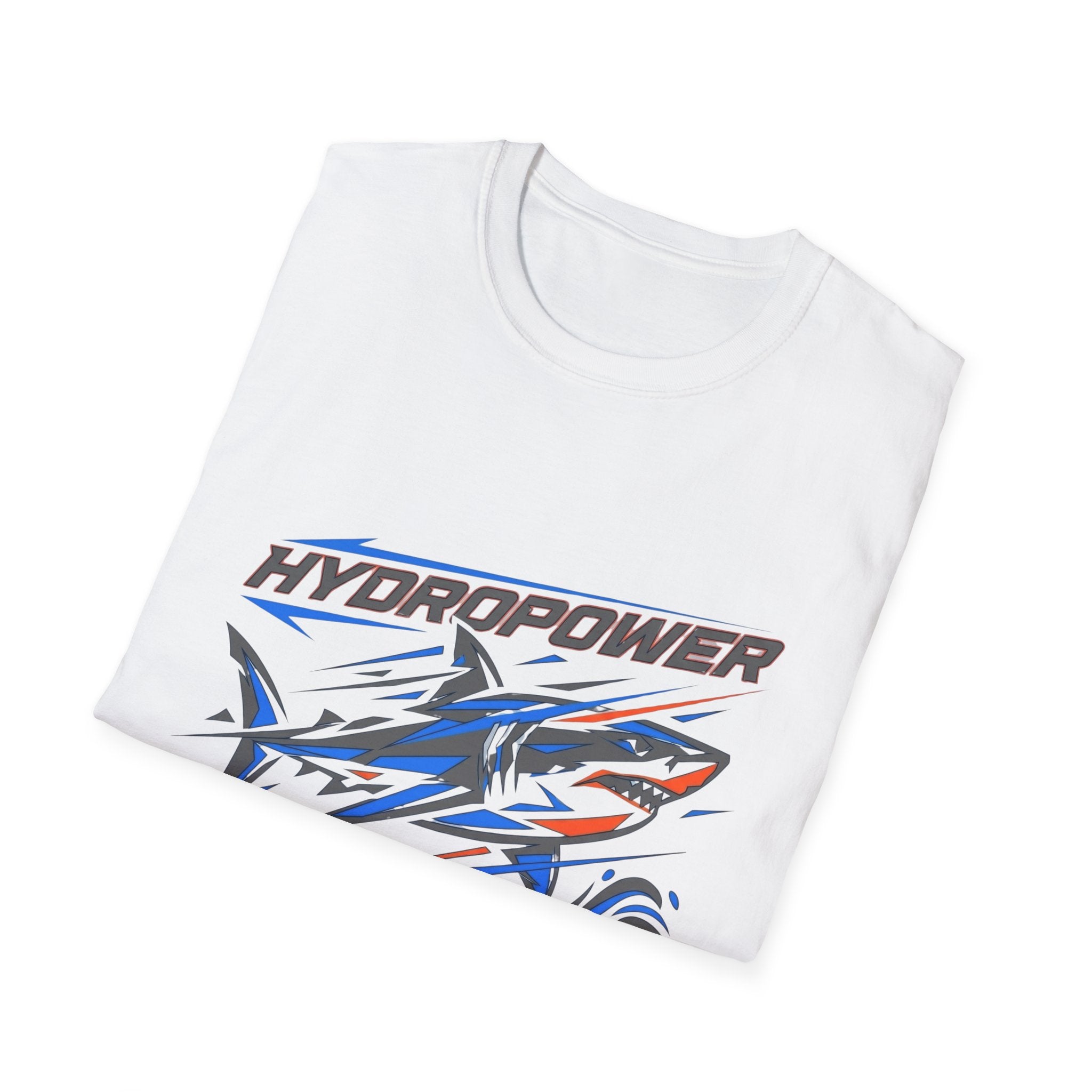 Hydropower Blue Currents Shark T-Shirt