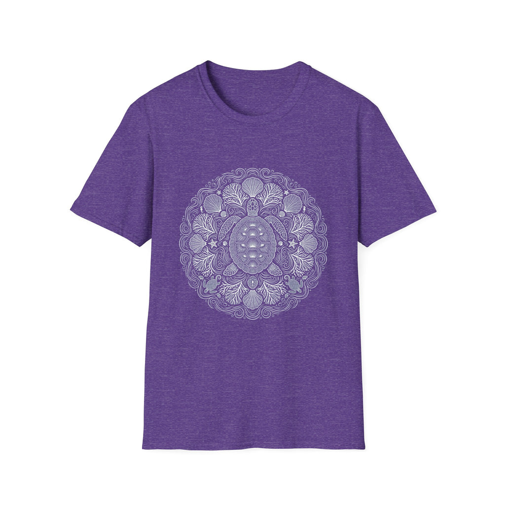 T-Shirt — Intricate Mandala Turtle Graphic Tee