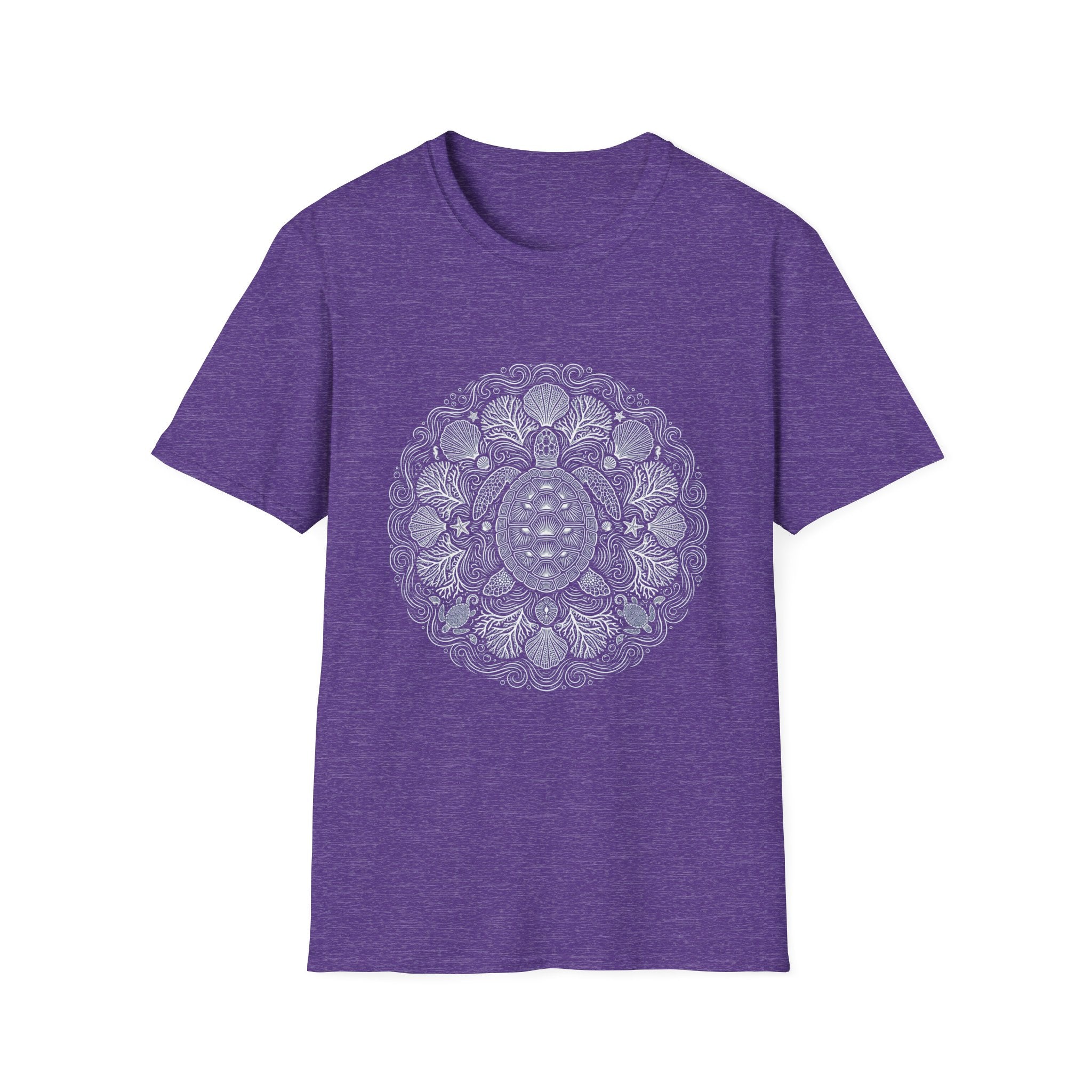T-Shirt — Intricate Mandala Turtle Graphic Tee
