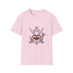 Pirate Skull Anchor T-Shirt — “The Briney Deep” Nautical Crew Tee