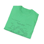 Anglerfish Anatomy Tee — Scientific Diagram Fish T-Shirt with “Anatomy of an Anglerfish” Design