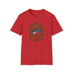 Coast Wanderer Surf Crest T-Shirt – "Ride the Wave" Vintage Ocean Tee