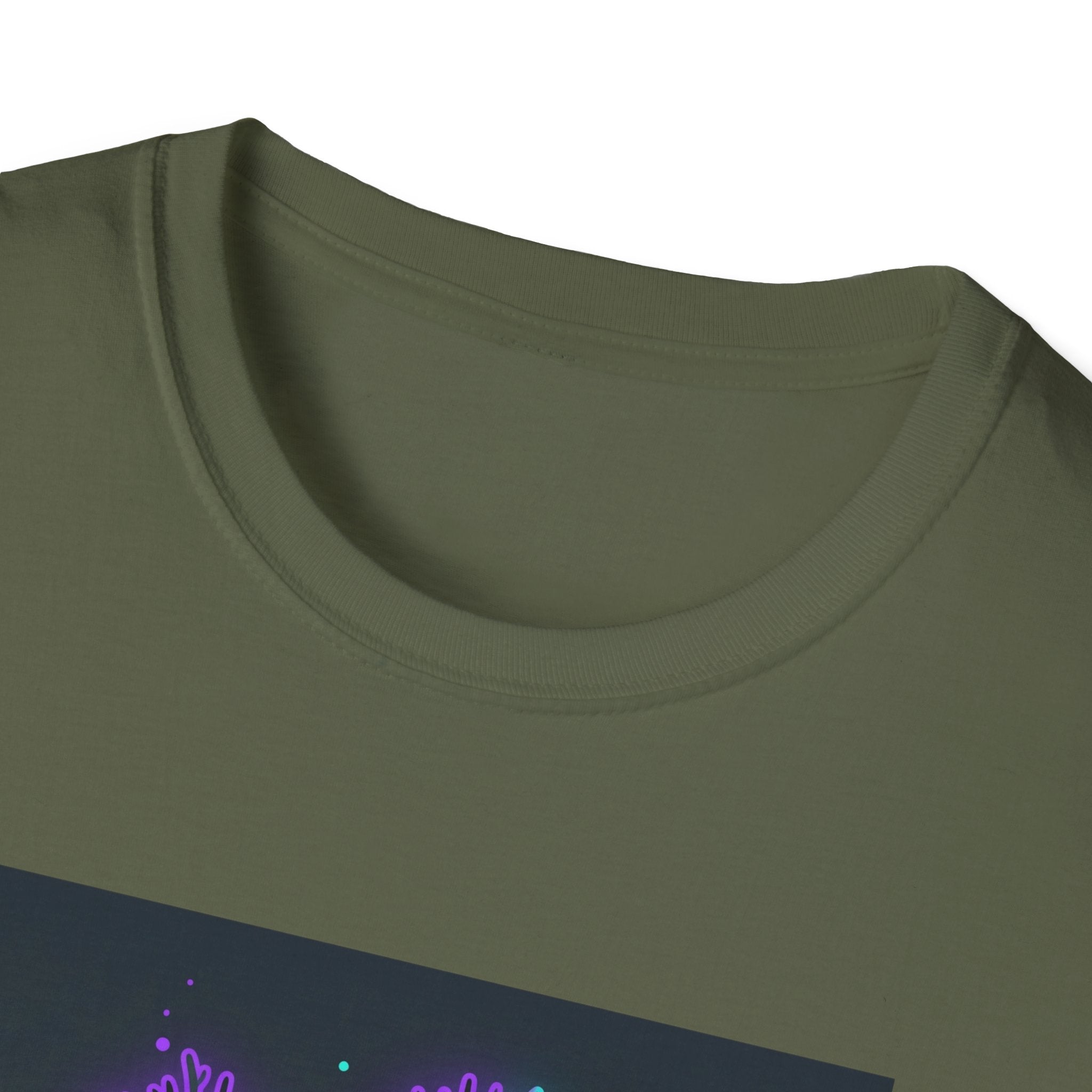 T-shirt Ginkgo clair de lune — Tee-shirt floral Jardin nocturne