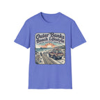 Outer Banks Beach Lifestyle T-Shirt — Vintage Coastal Surf & Sand Graphic Tee