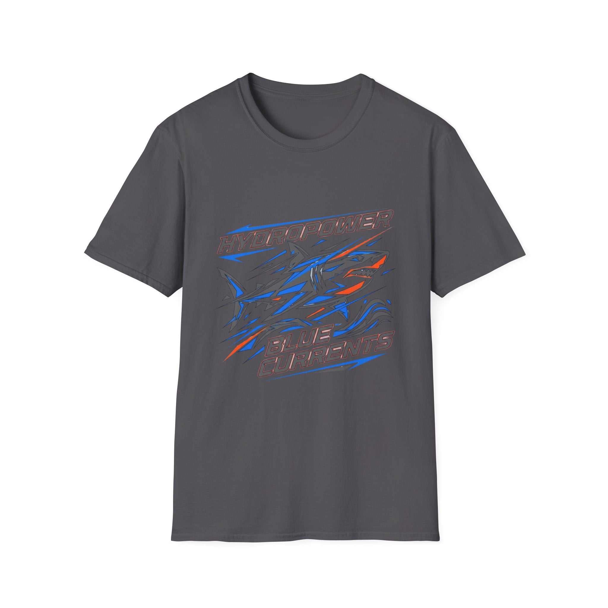 Hydropower Blue Currents Shark T-Shirt