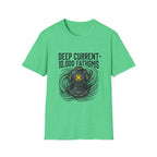 Deep Current T-Shirt — 'Deep Current 10,000 Fathoms' Vintage Diver Graphic Tee