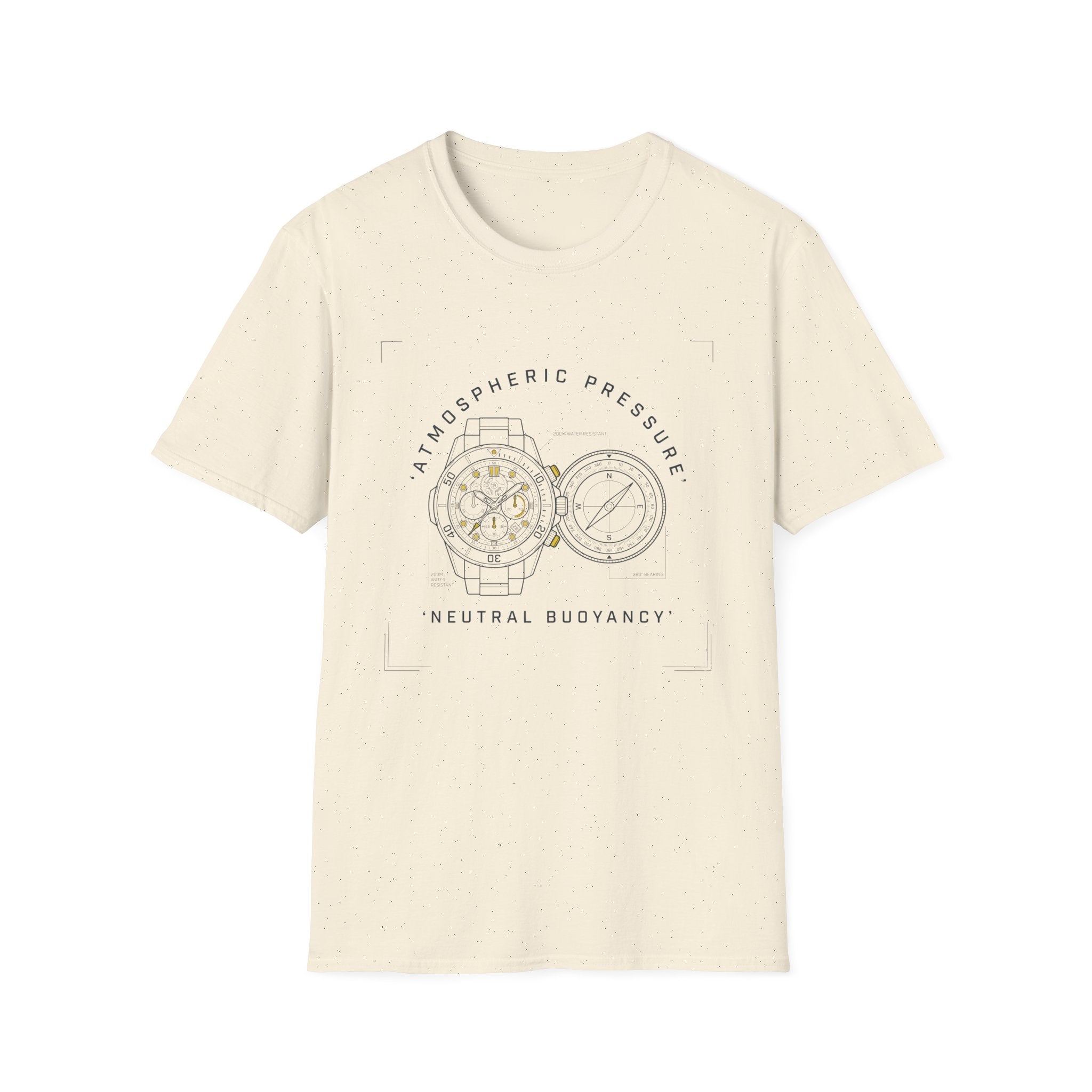 Atmospheric Pressure Diagram T-Shirt — Neutral Buoyancy Science Tee