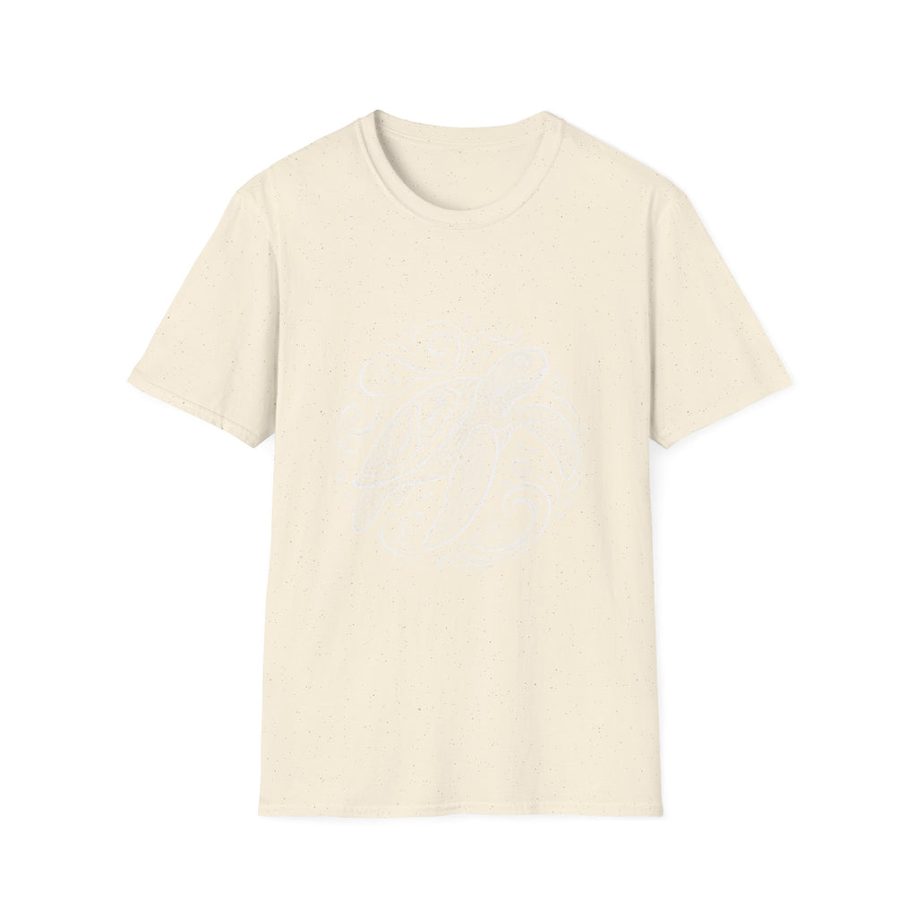 Sea Turtle Mandala T-Shirt – Hand-Drawn Ocean Art Tee