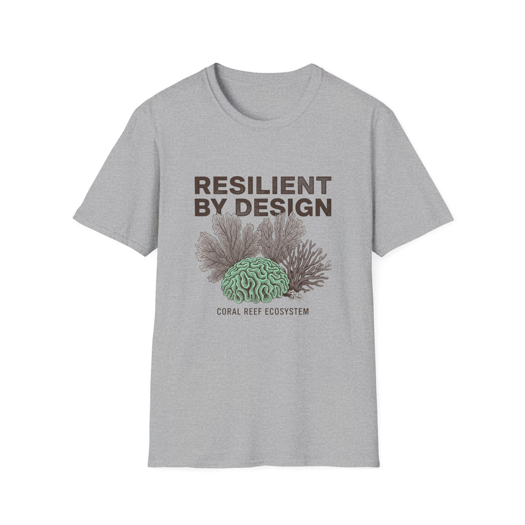 Resilient By Design Coral Reef T-Shirt — Ocean Conservation Tee
