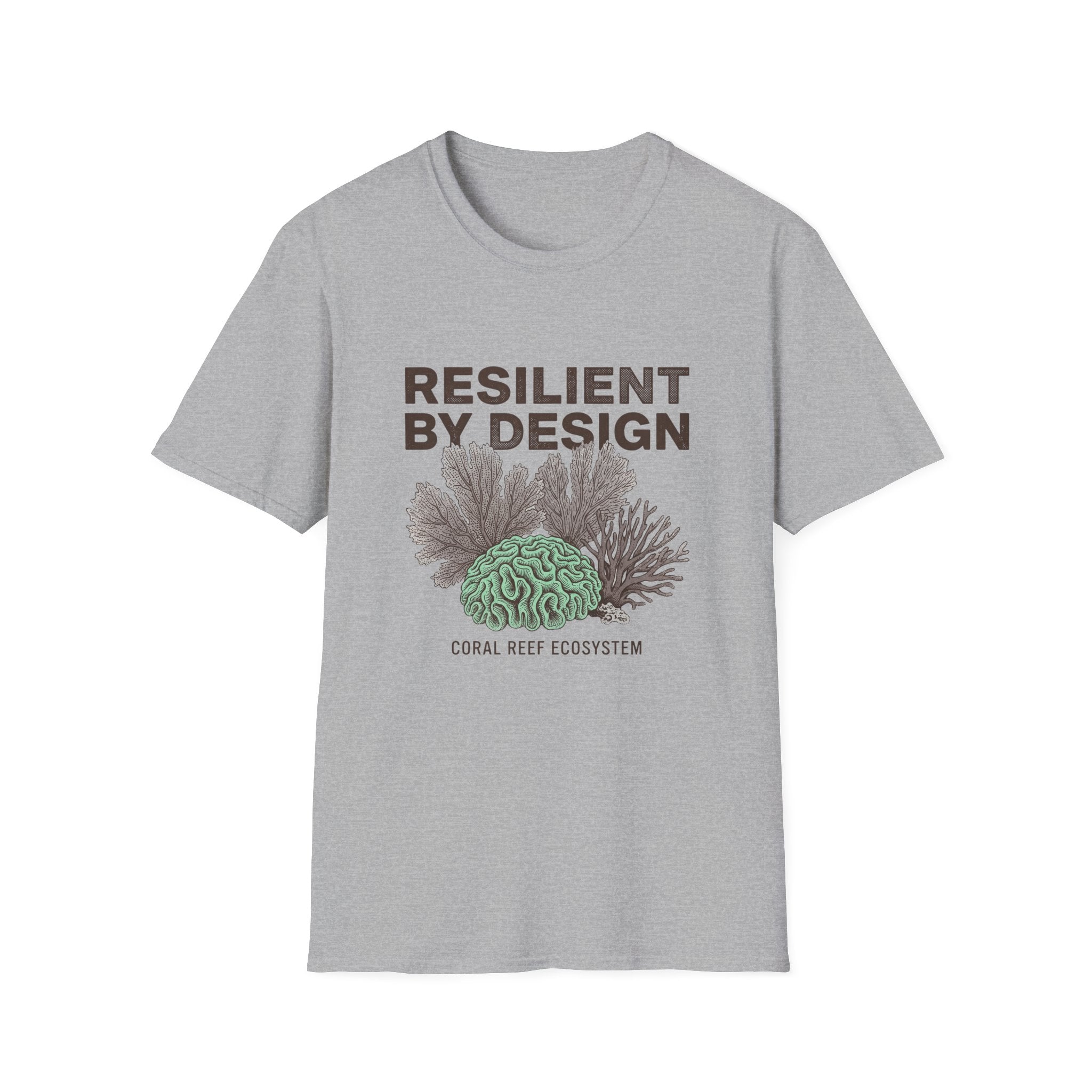 Resilient By Design Coral Reef T-Shirt — Ocean Conservation Tee