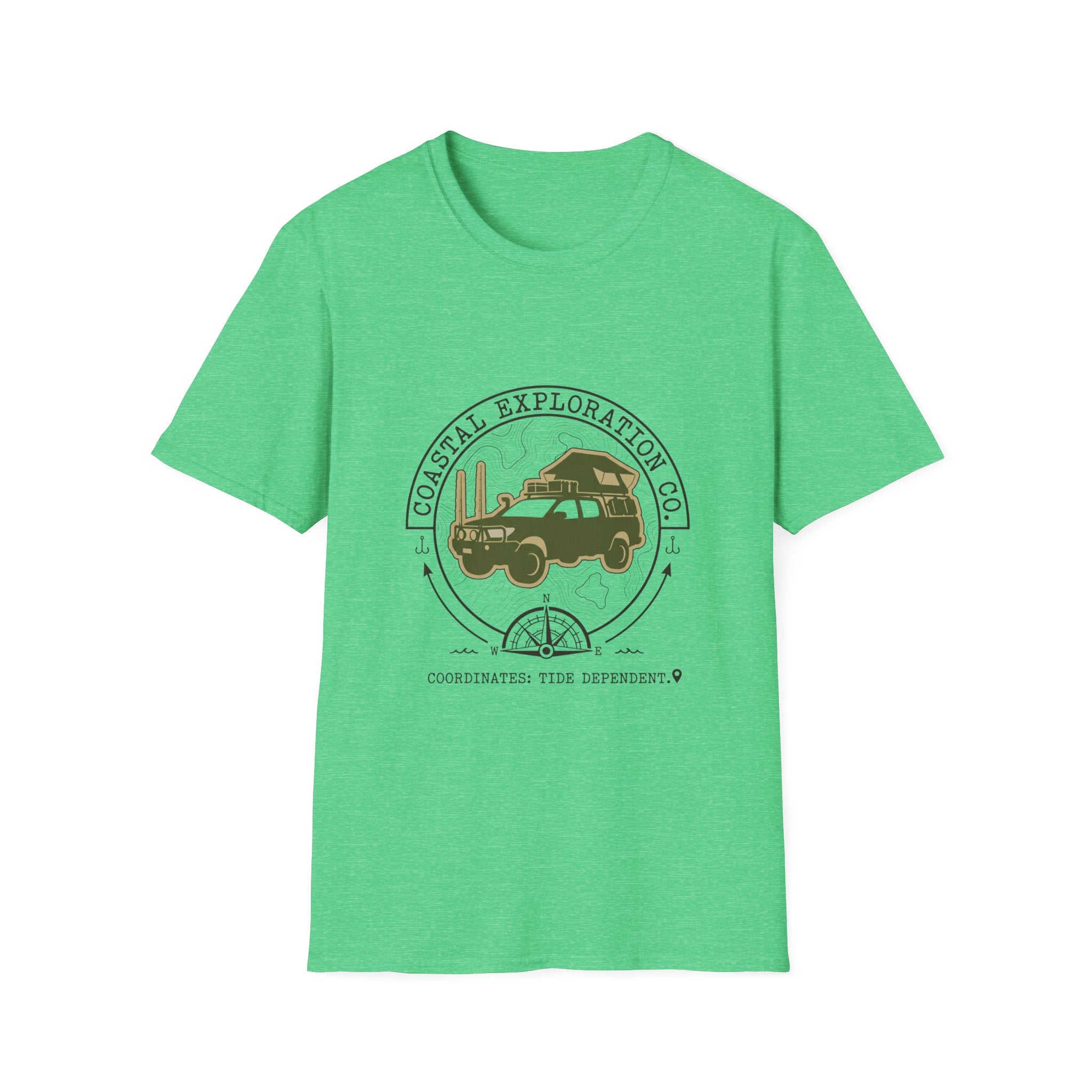 Coastal Exploration Jeep T-Shirt – Adventure Off-Road Graphic Tee