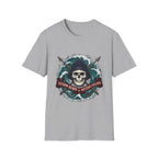 Skull Mariner T-Shirt — "Storm Born, Hatteras Village" Nautical Graphic Tee