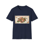 Vintage Floral Label T-Shirt — 'Special Bouquet' Retro Botanical Graphic