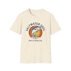 T-shirt de pêche Saltwater Soul — T-shirt côtier Appâts et matériel de pêche