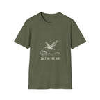 Salt in the Air Seagull Beach T-Shirt