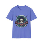 Skull Mariner T-Shirt — "Storm Born, Hatteras Village" Nautical Graphic Tee