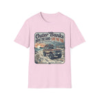Outer Banks T-Shirt — "Drive the Sand • Live the Tide" Vintage Beach Tee