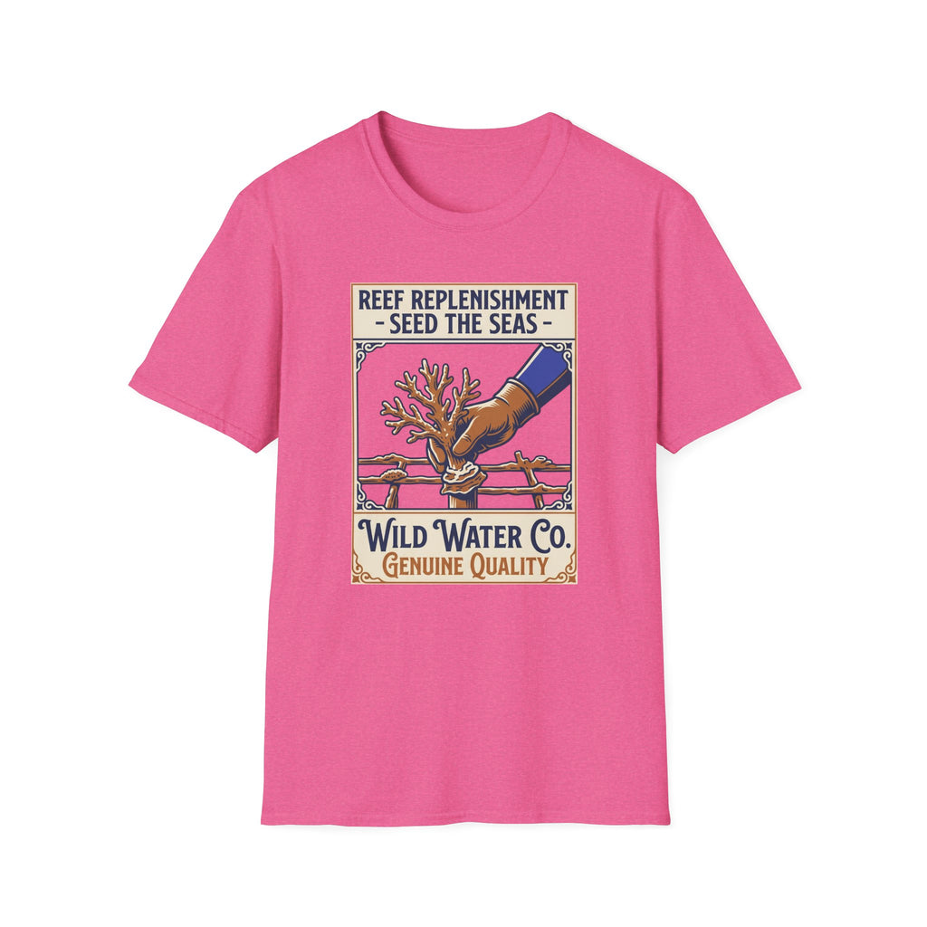Reef Replenishment T-Shirt – Wild Water Co. 'Seed the Seas' Coral Conservation Tee