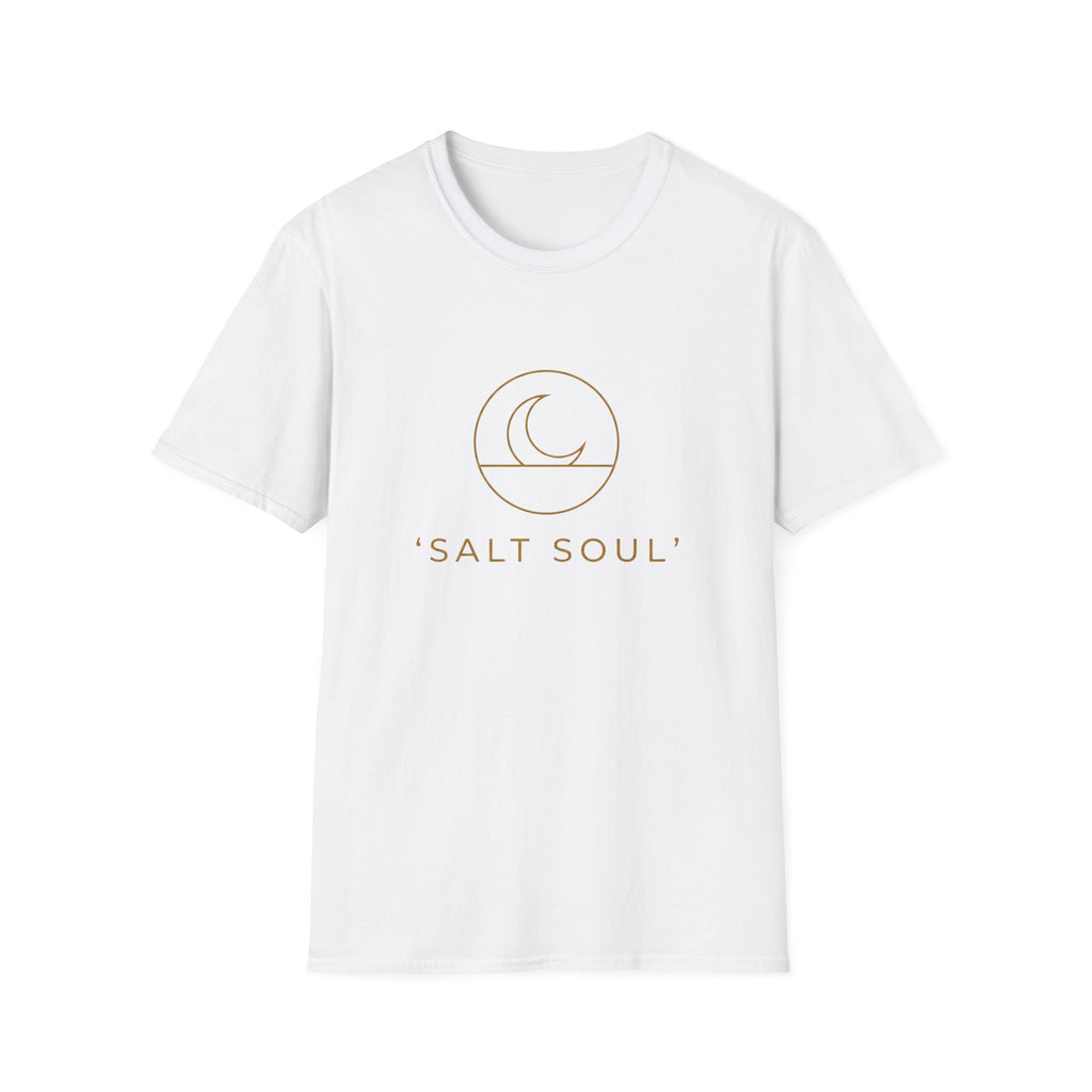 Salt Soul Moon T-Shirt — Minimal Beach Vibes Tee