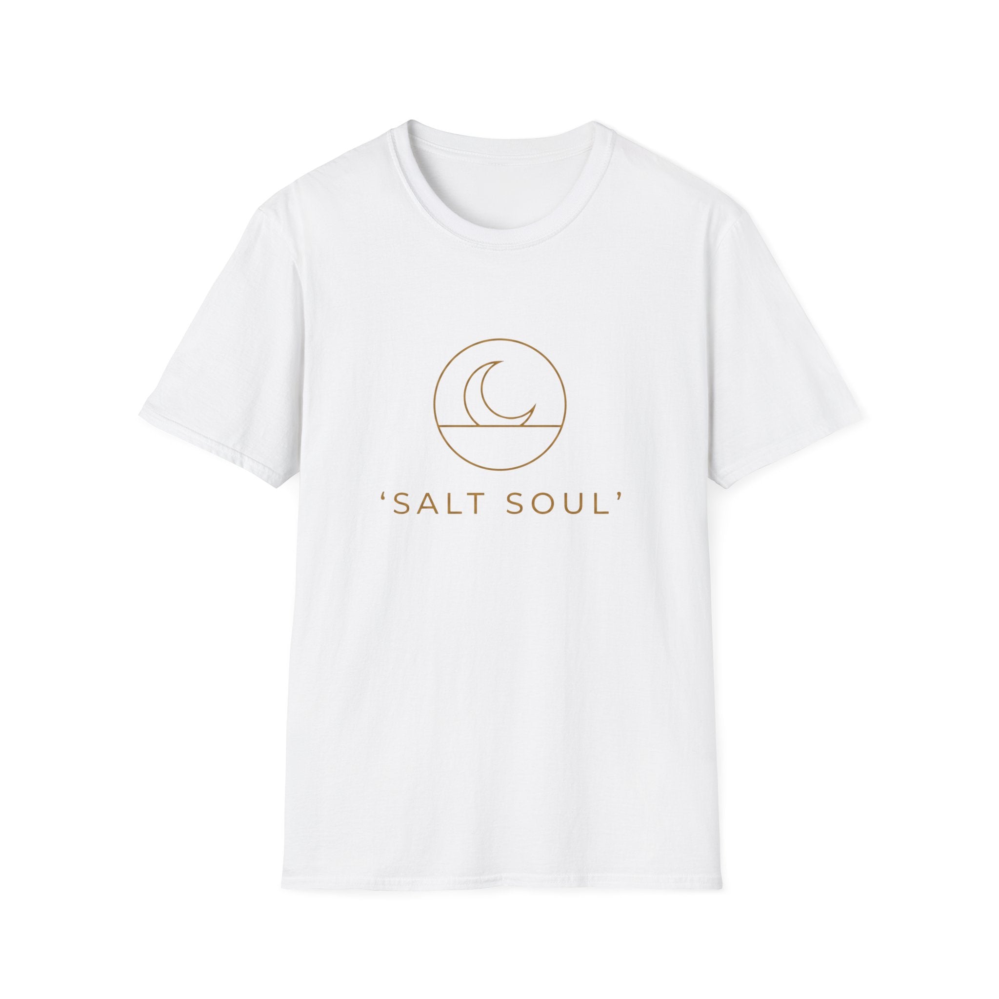 Salt Soul Moon T-Shirt — Minimal Beach Vibes Tee