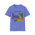 Periodic Table of Sharks T-Shirt — Graphic Shark Species Chart Tee