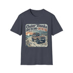 Outer Banks T-Shirt — "Drive the Sand • Live the Tide" Vintage Beach Tee