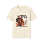 Out Drive The Tide Beach Driving & Shore Fishing T-Shirt