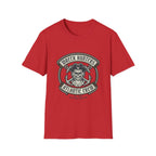 Wreck Hunters Atlantic Crew T‑Shirt — Pirate Skull & Anchor Nautical Graphic Tee