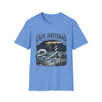 Cape Hatteras Lighthouse Storm T-Shirt — Weathering the Atlantic Since 1870