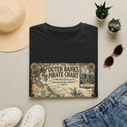 Outer Banks Pirate Map T-Shirt — Vintage Nautical Treasure Chart Tee
