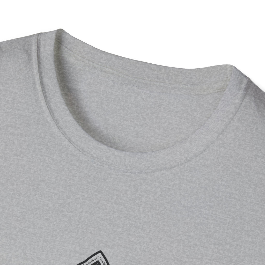Shark Vintage Crest T-Shirt — "Respect the Current" Nautical Graphic Tee
