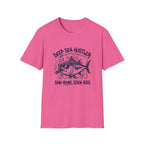 Deep Sea Hustler T-Shirt – "Sink Hooks, Stack Aces" Fishing Tee