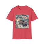 Outer Banks T-Shirt — "Drive the Sand • Live the Tide" Vintage Beach Tee