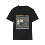 OBX Saltwater Pirates T-Shirt — "Beer, Bait & Buried Treasure" Coastal Fishing Tee